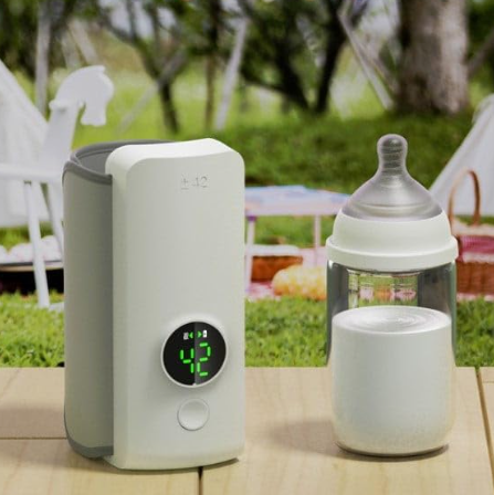 WarmGo™ – Calentador de Biberones Portátil Inalámbrico